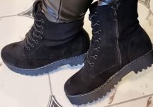 Szőrme béléses bokacsizma 36-41