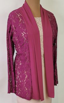 Nyitott, csipke perelin 2XL/3XL