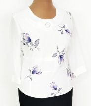 Babagalléros, nyaknál díszített, alkalmi felső L-4XL