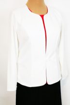 Egy díszgombos, hosszú ujjú, alkalmi blézer 44-54